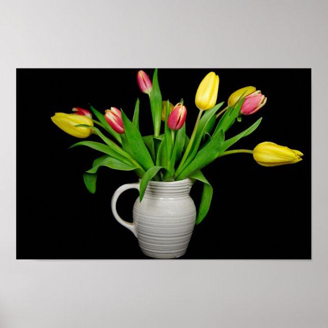 Kühnes Bouquet Poster (Vorne)
