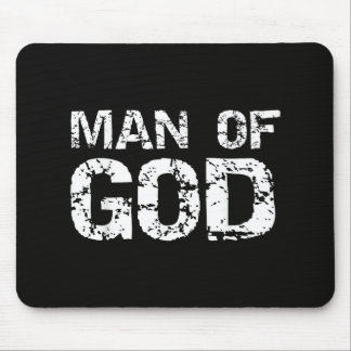 Kühnes christliches Zitat für Männer Glaubensspruc Mousepad