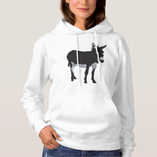 Kühnes Donkey-Silhouette Hoodie