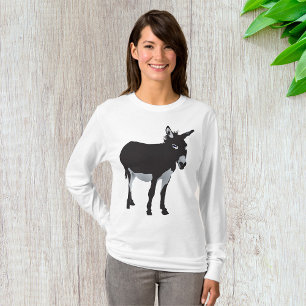 Kühnes Donkey-Silhouette T-Shirt