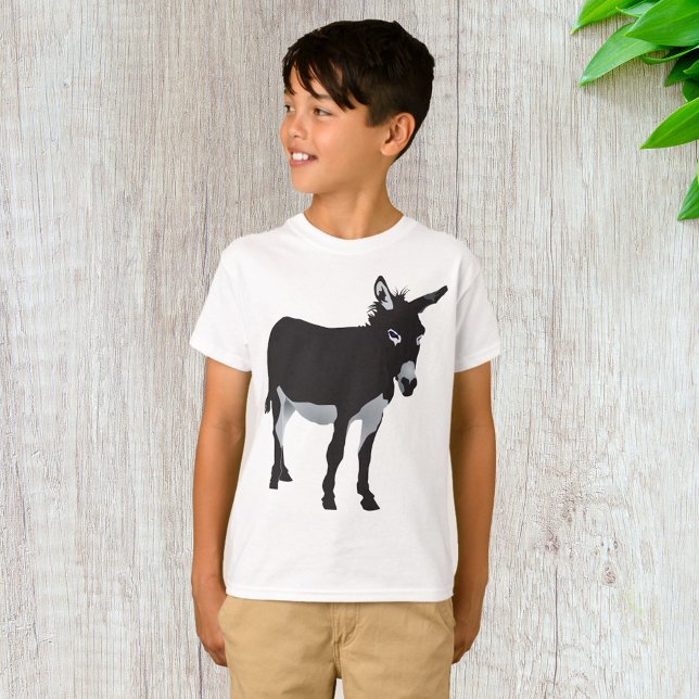 Kühnes Donkey-Silhouette T-Shirt (Von Creator hochgeladen)