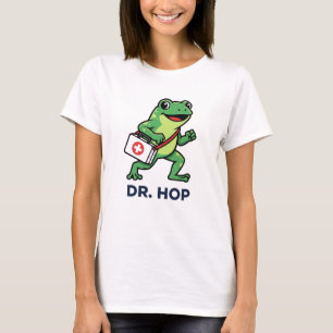 Kühnes Grafik-Frosch-Verbandskasten Gesundheitswes T-Shirt