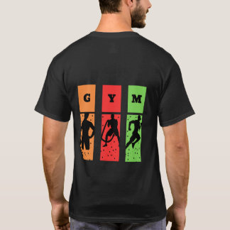 Kühnes GYM-Silhouetten-T-Shirt. T-Shirt