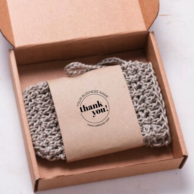 Kühnes Kundenschätzungsgeschäft Vielen Dank Permastempel (Von Creator hochgeladen)