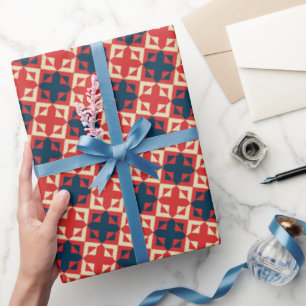 Kühnes, raffiniertes, schimmerndes Premium-Geburts Geschenkpapier
