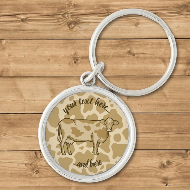 Kuhprofil-Schlüsselanhänger Schlüsselanhänger (Von Creator hochgeladen)