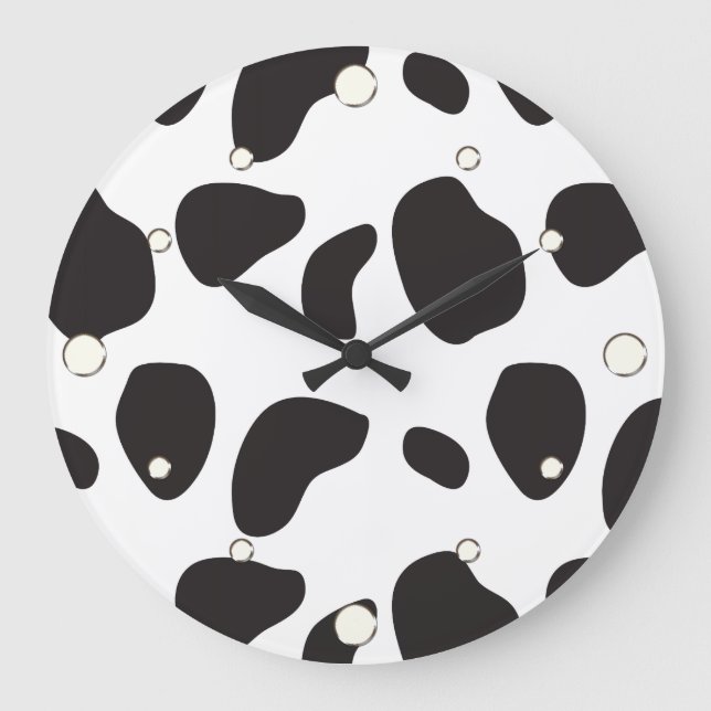 Kuhsäulenuhr Große Wanduhr (Vorderseite)