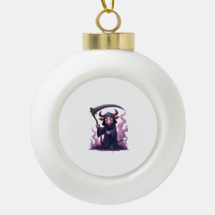 Kuhschlächter Keramik Kugel-Ornament