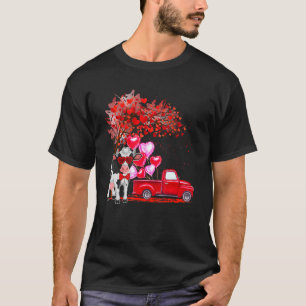 Kuhsonnenbrille Herzstück Tree Lieferwagen LKW Bau T-Shirt