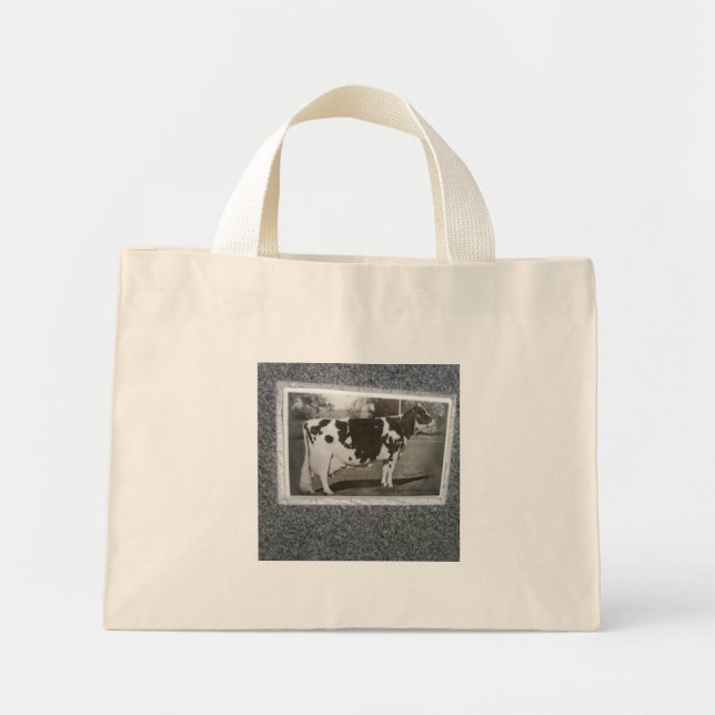 Kuhtasche Mini Stoffbeutel (Vorne)