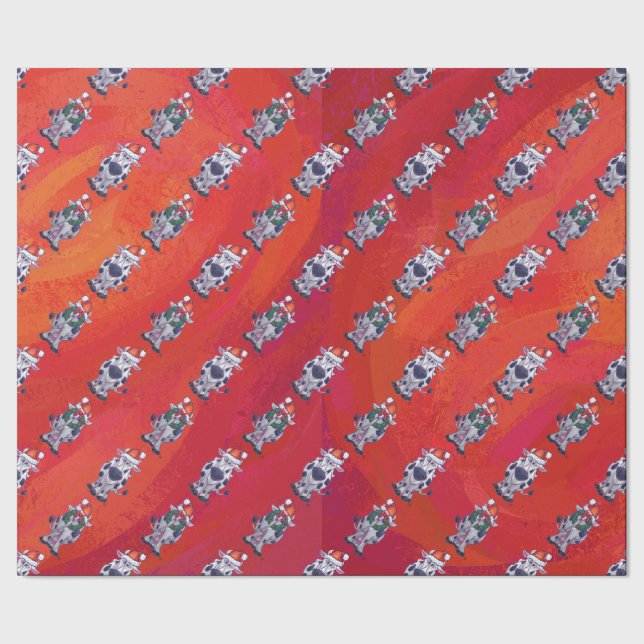 Kuhweih Geschenkpapier (Saum)