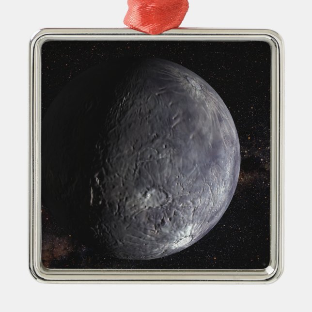 Kuiper-Belt-Objekt Ornament Aus Metall (Vorne)