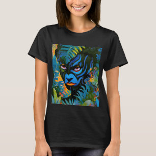 "Kuiráya" - Bleimalerei - Frauen in Amazonien T-Shirt