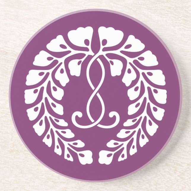 Kujo wisteria getränkeuntersetzer (Vorne)