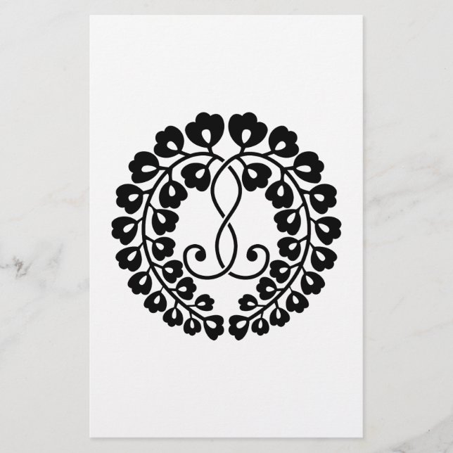 Kujo wisteria H Briefpapier (Vorderseite)