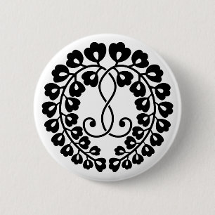 Kujo Wisterie Button