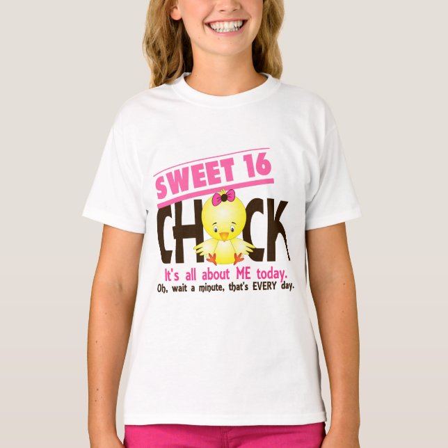 Küken 3 des Bonbon-16 T-Shirt (Vorderseite)