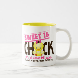 Küken 3 des Bonbon-16 Zweifarbige Tasse