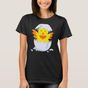 Küken aus Hühnerküken mit Ei T-Shirt