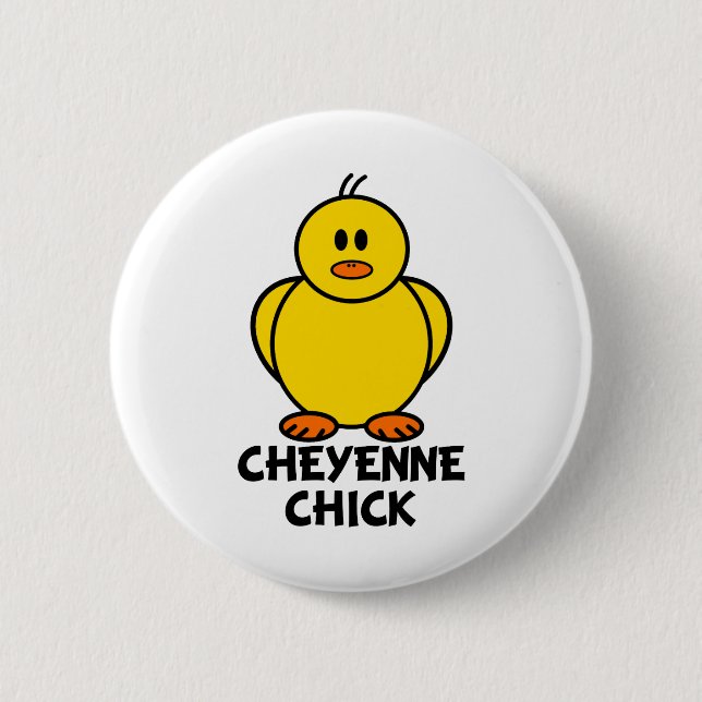 Küken Cheyennes Wyoming Button (Vorderseite)