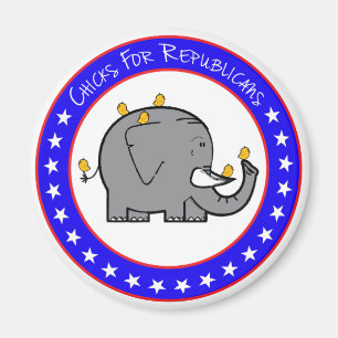 Küken für Republikaner-Magnet Magnet