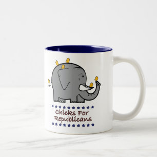 Küken für republikanische Tasse