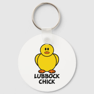 Küken Lubbocks Texas Schlüsselanhänger