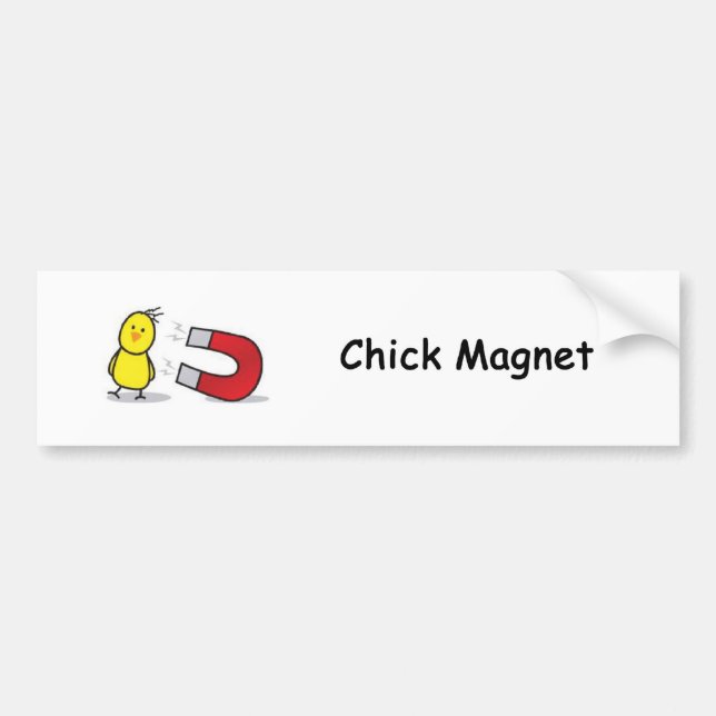 Küken-Magnet-Autoaufkleber Autoaufkleber (Vorne)