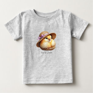 Küken Rosa Band Baby T-Shirt