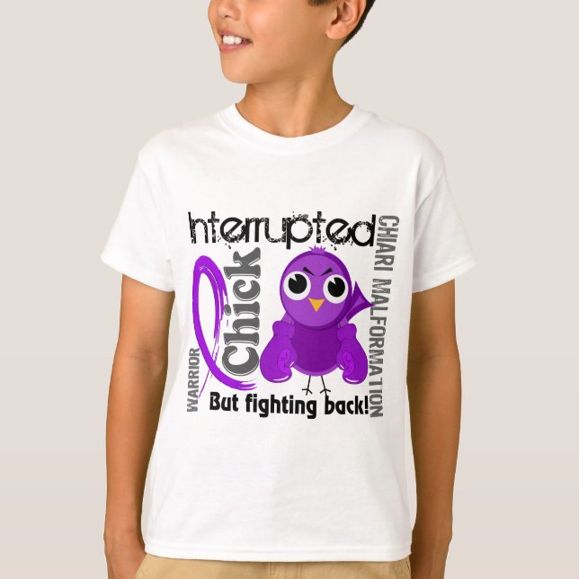 Küken unterbrach 3 Chiari die Missbildung T-Shirt (Vorderseite)