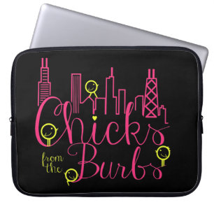 Küken vom Burbs 15" Laptop-Hülse Laptopschutzhülle