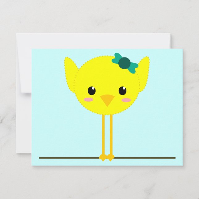 Küken wenig niedlich (Vorderseite)