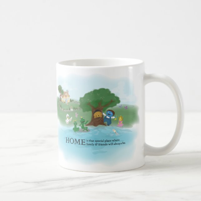 Kuki Familie u. Freund-Tasse Kaffeetasse (Rechts)