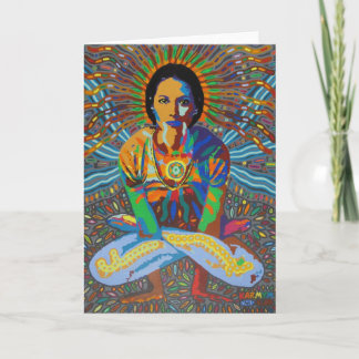 kukkutasana 2009 as greeting card karte