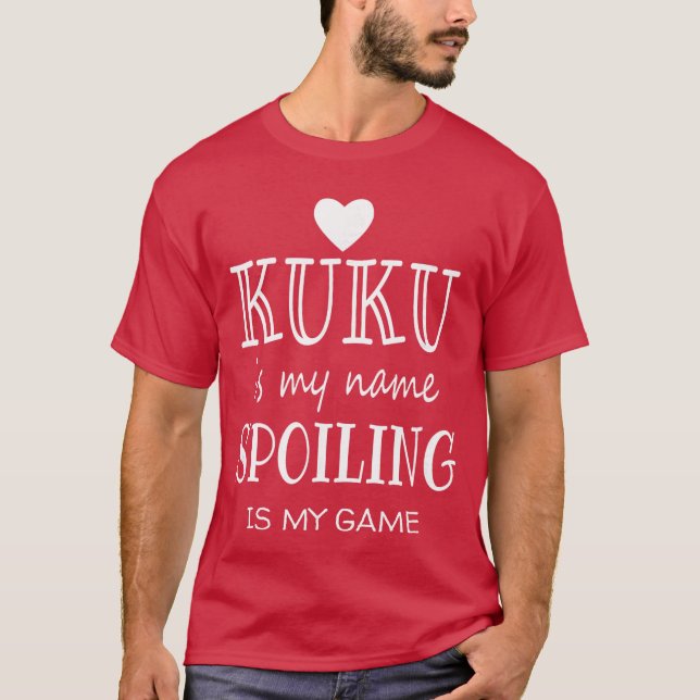 Kuku Is My Name Hawaii Hawaiian Grandma retro vint T-Shirt (Vorderseite)