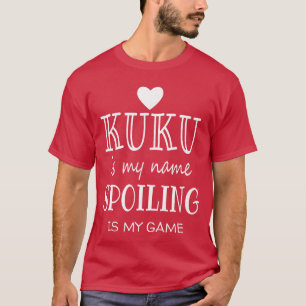 Kuku ist mein Name Hawaii Hawaiian Oma retro vint T-Shirt
