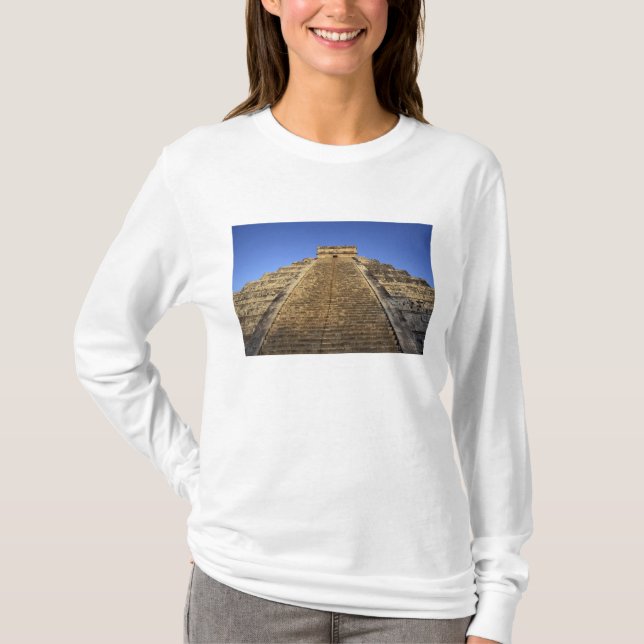 Kukulcan-Tempel oder Castillo-Schloss) in 2 T-Shirt (Vorderseite)