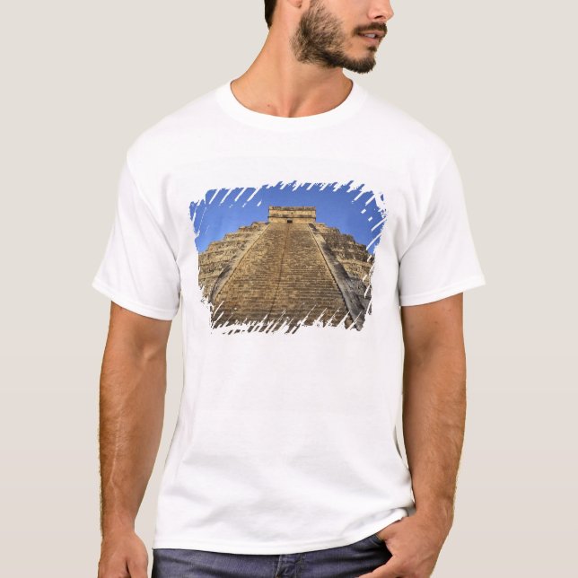 Kukulcan-Tempel oder Castillo-Schloss) in 2 T-Shirt (Vorderseite)