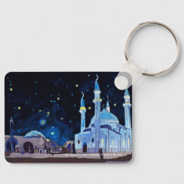 Kul Sharif Moschee, Kasan, Tatarstan auf einem Sch Schlüsselanhänger
