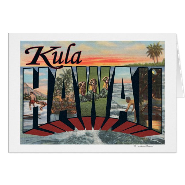 Kula, HawaiiGroße BriefszenenKula, HI (Vorderseite (Horizontal))