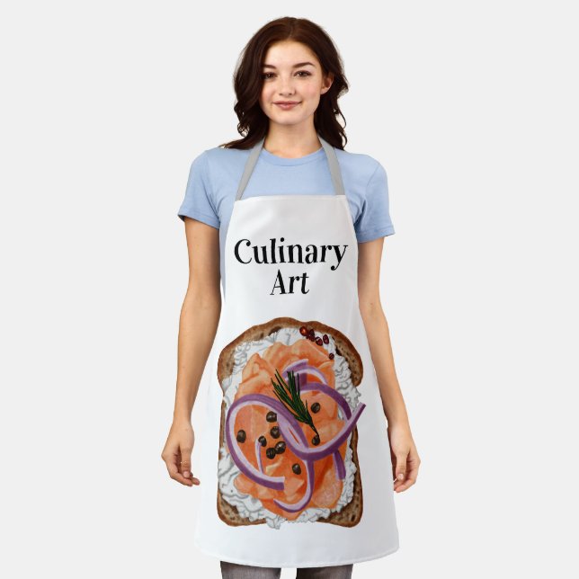 Kulinarische Kunst Schürze (Getragen)