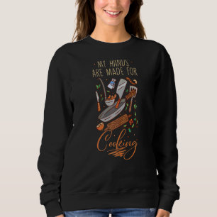 Kulinarische Künste Kochküche Koch Kochmesser Nahr Sweatshirt