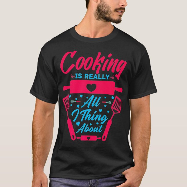 Kulinarische Künste Kochküche Koch Kochmesser Nahr T-Shirt (Vorderseite)