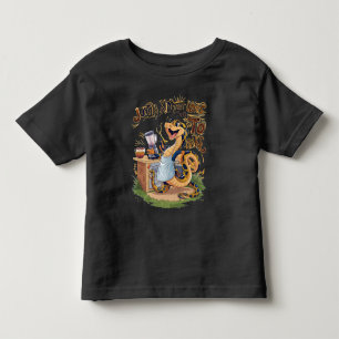 Kulinarischer Abend: Eine Schlange in einer Schürz Kleinkind T-shirt