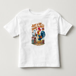 Kulinarisches Chickens Kuchen Kreation Kleinkind T-shirt