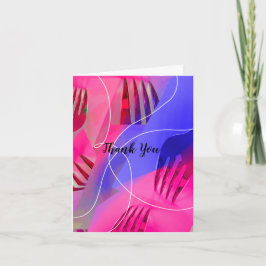 Kulinarisches Design Danke Karte