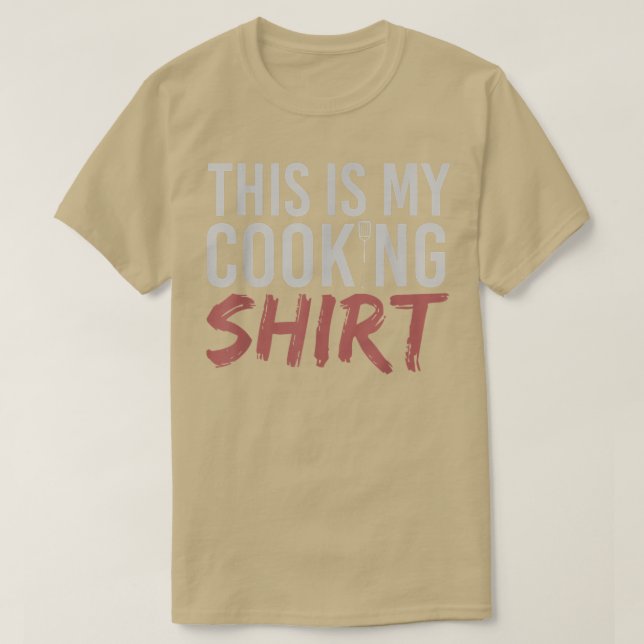 Kulinarisches Essen Koch Hobby KochenSonniger Koch T-Shirt (Design vorne)