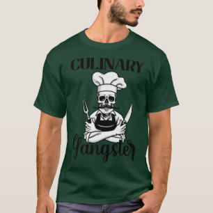 kulinarisches Gangster lustiges Restaurant Koch Ko T-Shirt