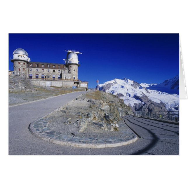 Kulm hotel and trail, Gornergrat, Zermatt, (Vorderseite (Horizontal))