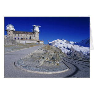Kulm-Hotel und Wanderweg, Gornergrat, Zermatt,